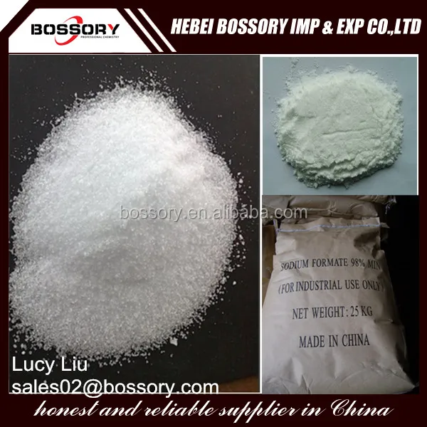 White Powder Sodium Formate 93% 95% 98% to Canada