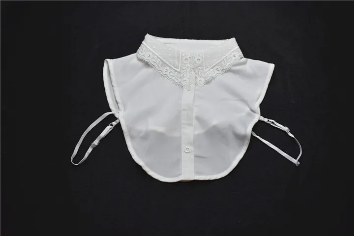 Detachable shirt collar white cotton neck decorative women garment fake collar
