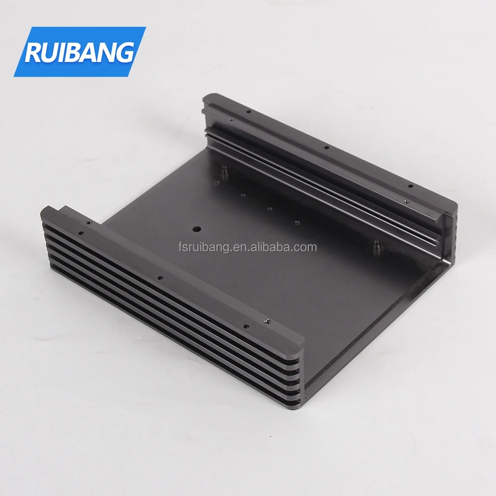 Anodized aluminum extrusion housing diy customized extruded aluminum housing
