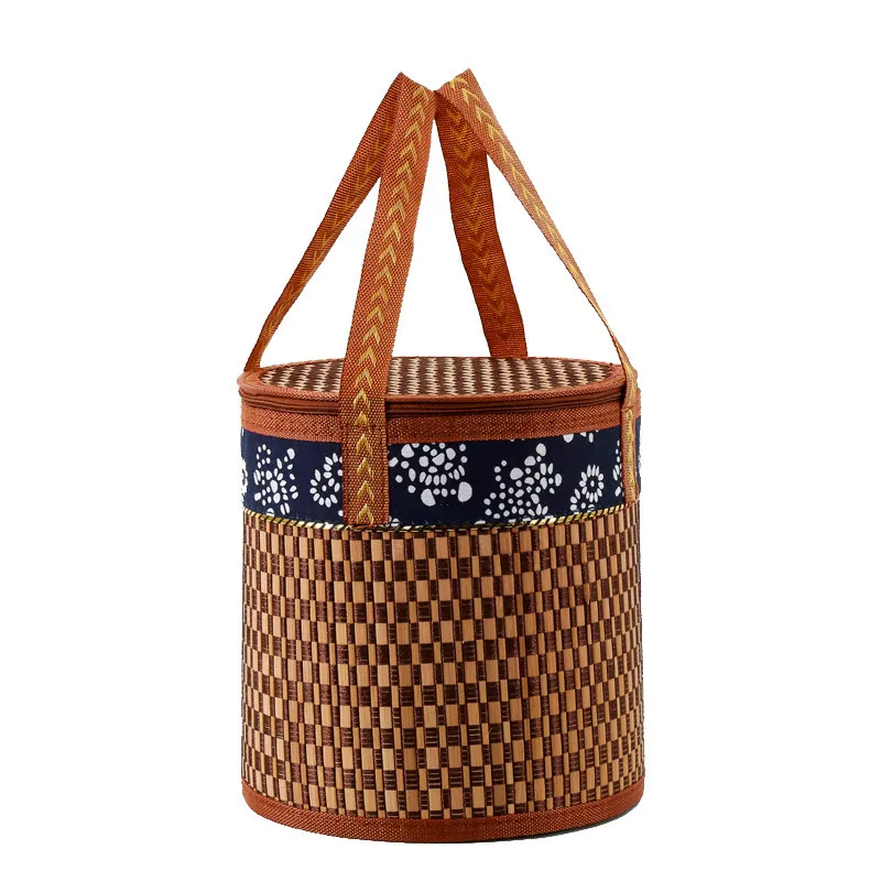 Bamboo weaving handmade bamboo basket