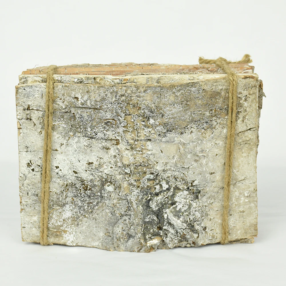 Подарок и рукоделие деревянное ремесло Рождественское украшение «сделай сам» пучок из натуральной березы листы