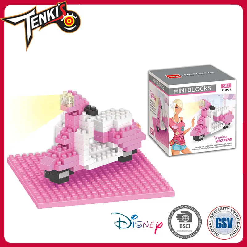 Игрушки игрушки детей fashionale nano пластиковые девушки мини игрушка магнитного строительные блоки для оптовой продажи
