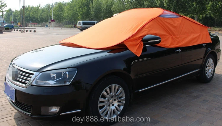 2018 promotion cover for car good quality car roof cover fabric and sun cover for car