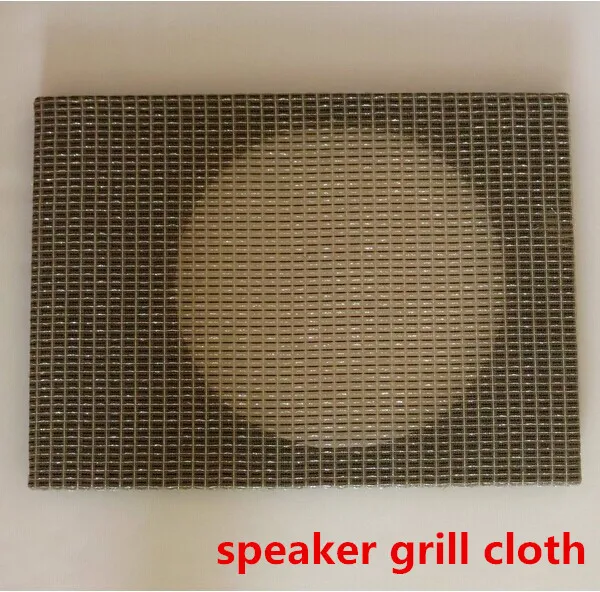 Перегородка для динамика с тканевой решеткой для гриля, металлический материал, усилитель для гитары, ткань для гриля для динамика