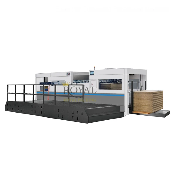 
RYZ1080 Full Automatic flatbed die cutter with stripping 