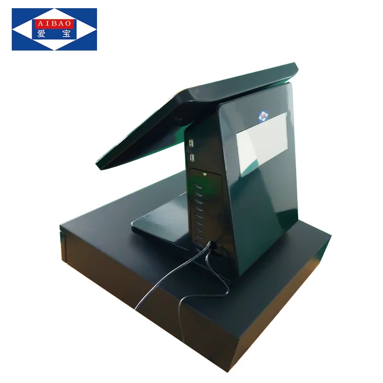 metal shell windows system 15.6 inch all in one touch screen pos terminal price