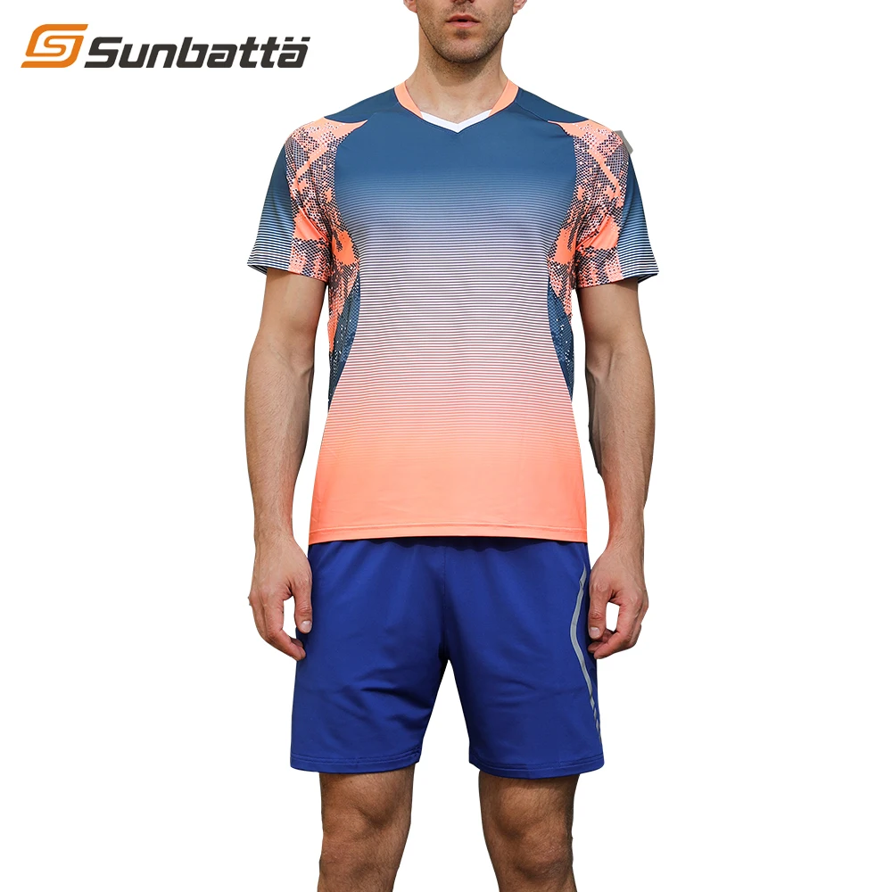 Спортивная одежда Sunbatta, футболка для бадминтона с сублимационной печатью