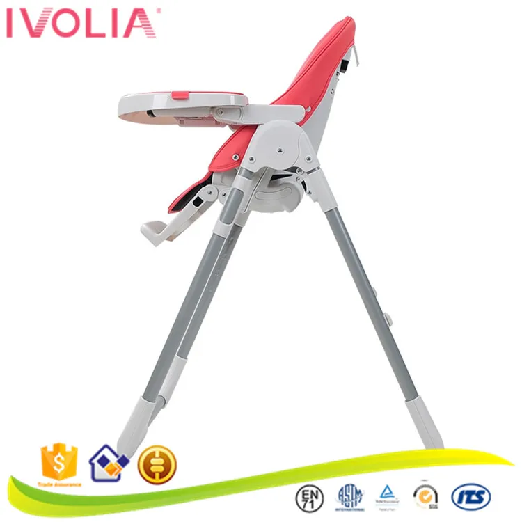 Baby high chair  foldable baby seat baby aluminium frames high chair infant feeding chair
