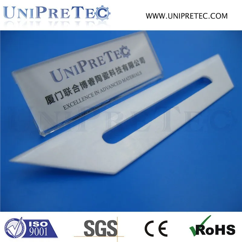 partially stabilized zirconia zro2 ceramic cutter for packaging film