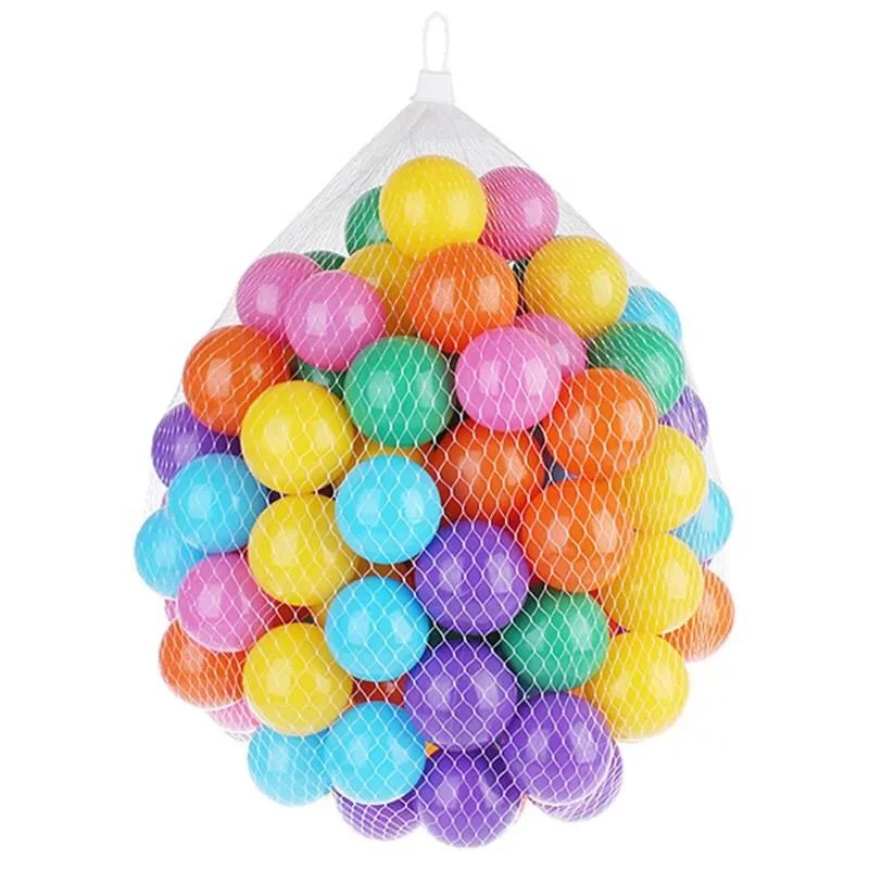 Colorful Eco-Friendly Plastic Pit ball Children Play cheap custom ocean Ball