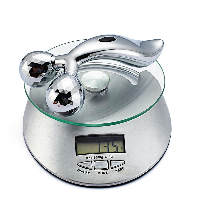 Beauty Tool Y Shape 3D Microcurrent 360 Rotation Slim Facial Massager Face Lifting Roller