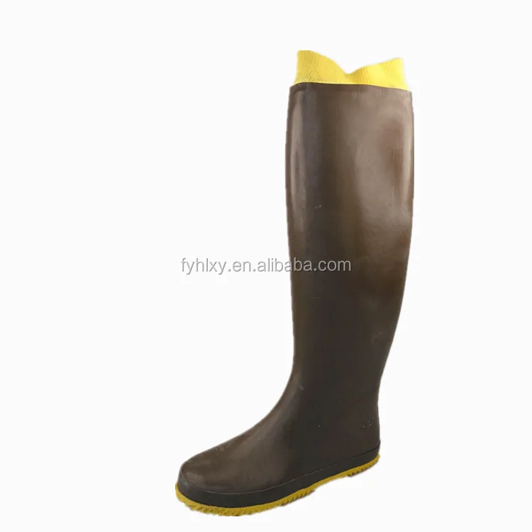 Men & Women Knee Soft Rubber Boot For Farmer Working Farmland Boot Rice Paddy Boots
