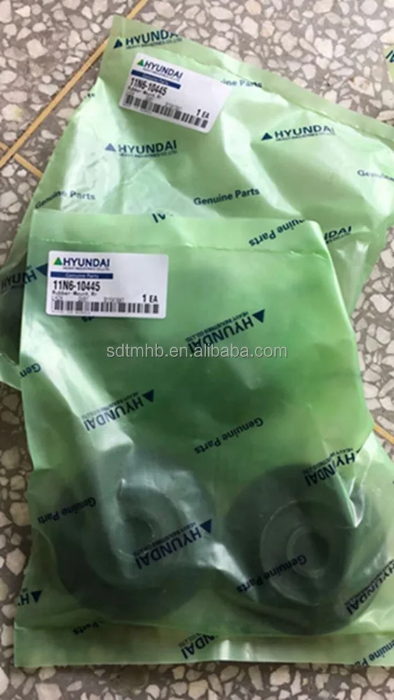 ENGINE RUBBER MOUNT 11N6-10445 for WHEEL EXCAVATOR R140W-9 R170W-7 CRAWLER EXCAVATOR R145CR-9 R160LC-7