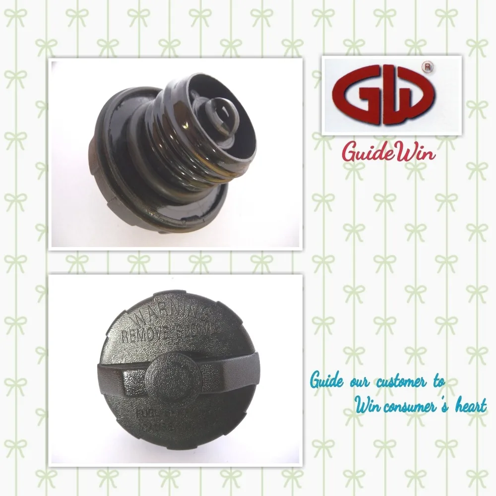 taiwan car spare parts car accessory Guidewin black plastic gas cap