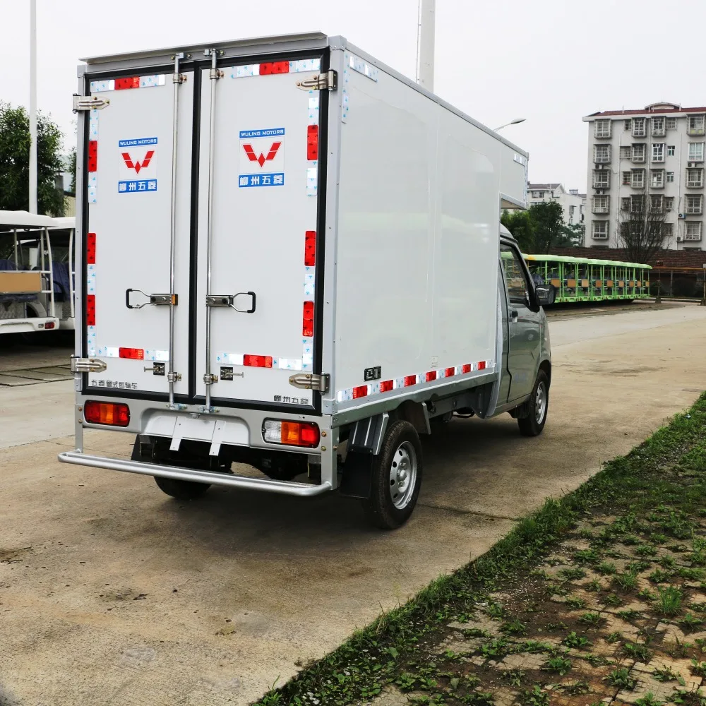 cost-effective single-cabin double layer cargo box china mini van truck