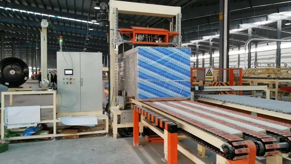 gypsum board packing machine