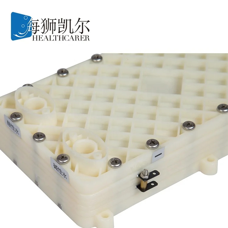 Family drinking water processor easy install electrolysis cell chamber