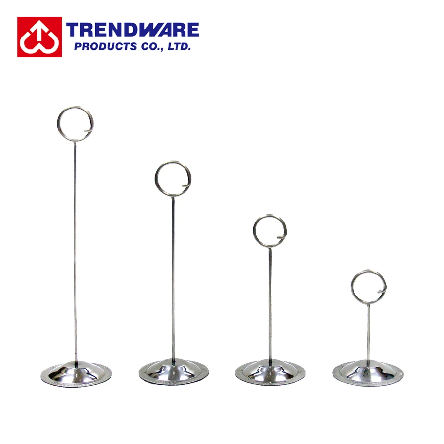 
Upright Style Metal Table Stand Card Holder 