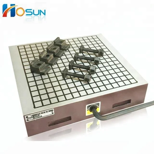 CNC machining center milling machine square strong power  permaent Magnetic chuck