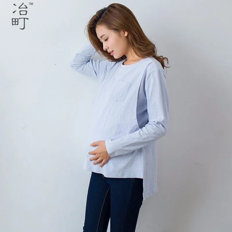 Топ продаж itonia органического хлопка женщин одежда для беременных