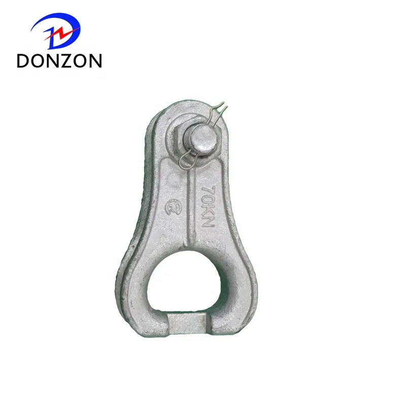 
Hot - Dip Galvanized Steel Electrical Link Fittings TC Type Thimble for tension clamp 