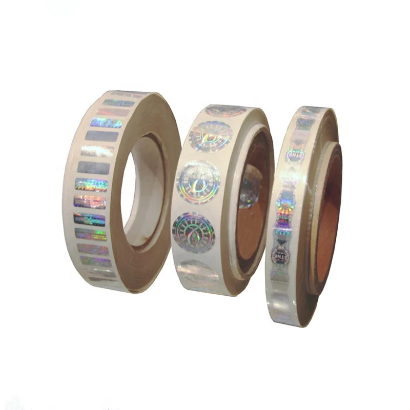Custom uhf rfid sticker anti-counterfeiting technical security cheap 3D hologram sticker