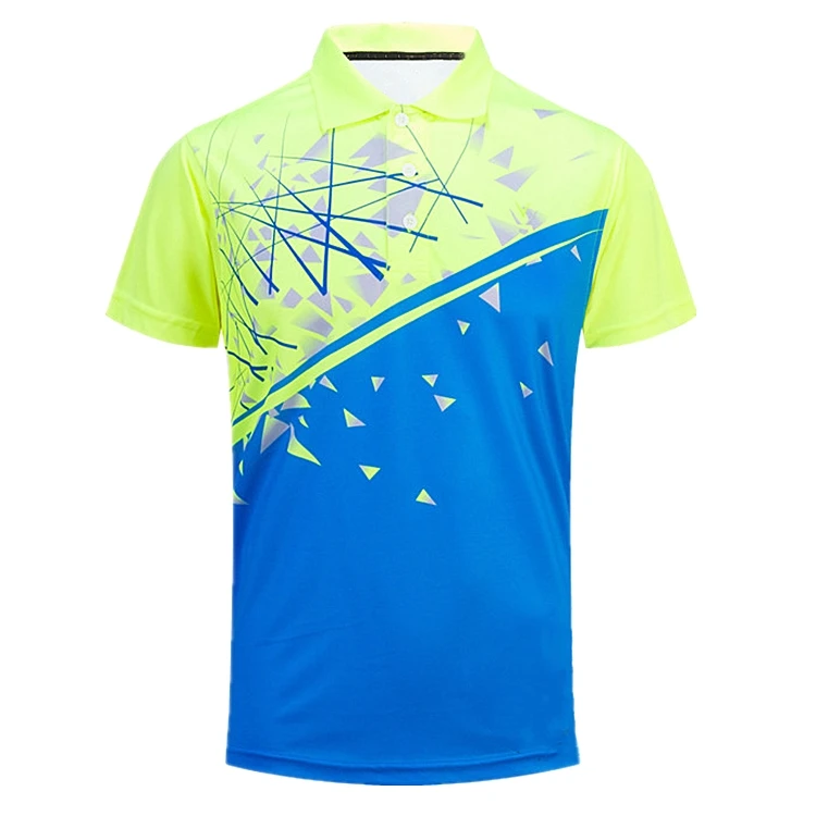 Latest design badminton jersey set custom sublimation jersey