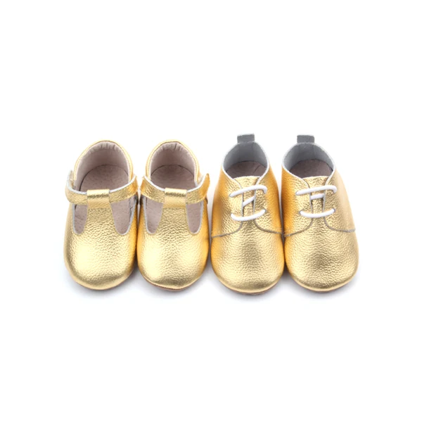 2021 Genuine Leather Baby Soft sole leather Baby shoes walking Tbar shoes