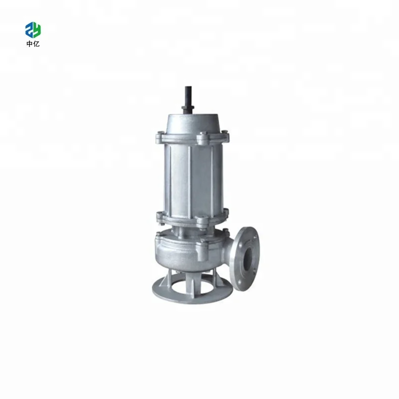 Simplex Type Elevator Sump Pit Pump Non Clog Portable Submersible pump