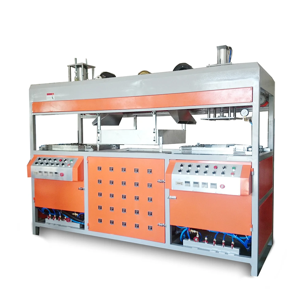 Vacuum forming machine thermoforming for disposable plastic tray blister shower trays plate