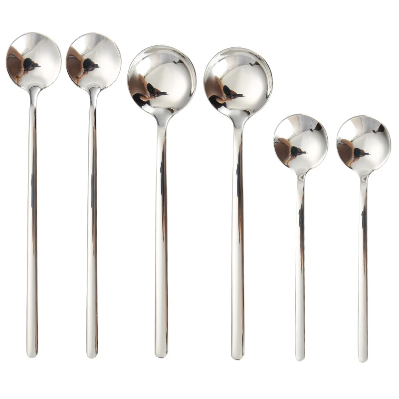 Creative Coffee Spoon Stirring Small Round Spoon wholesale Children Spoon