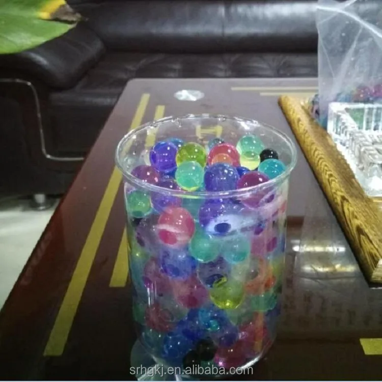 
ShuiRun chemical water beads multi color jumbo pearl 