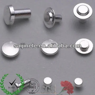 круглая голова электрического медного/серебра твердые заклепки контакта