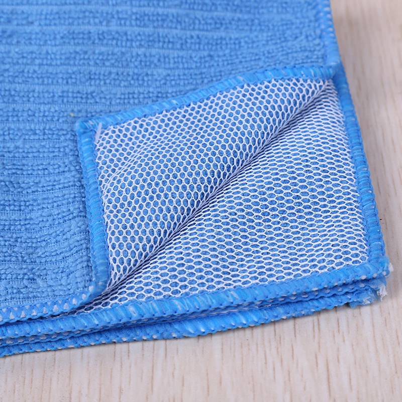 
Detail microfiber tea towel stripes weave dish wash kitchen clean cloth 