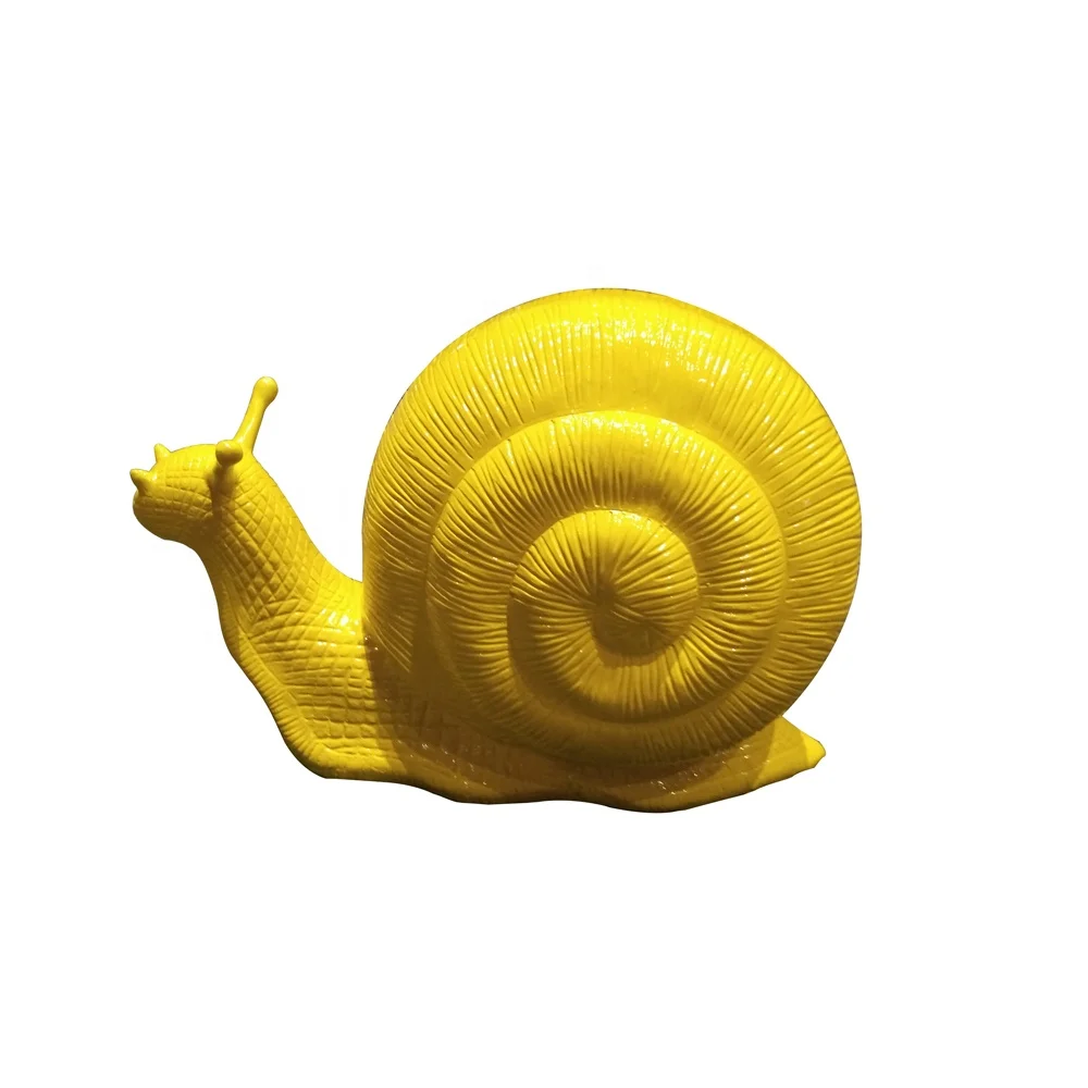 
Shopping Mall Decorative Props Fiberglass Giant Snail 