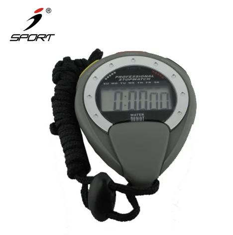 Simple Gym Hourly Chime Alarm Digital Stopwatch Timer With Lanyard