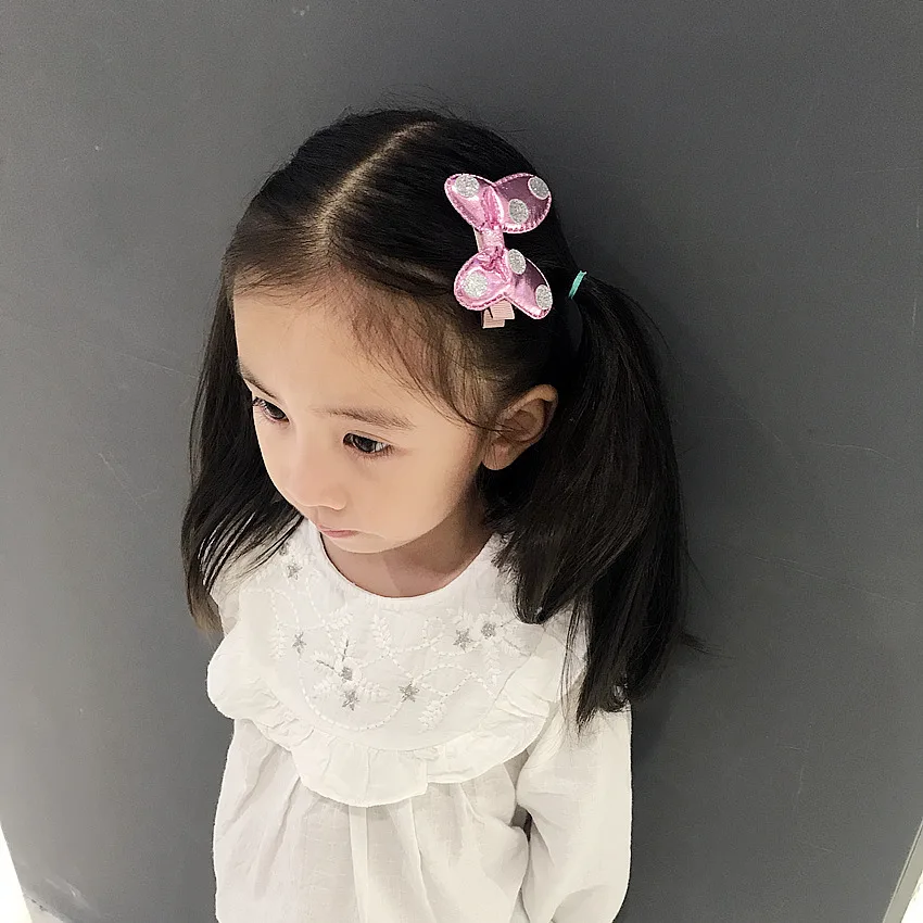 Hot Sale Children New Hair Clips Cute Crown Flowers Safety cute Barrettes BB hairpins Little Girls Gifts Kids Hair Accessories