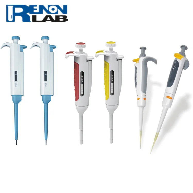 Лабораторная Регулируемая полуавтоклавируемая микропипетка переменного объема по более низкой цене