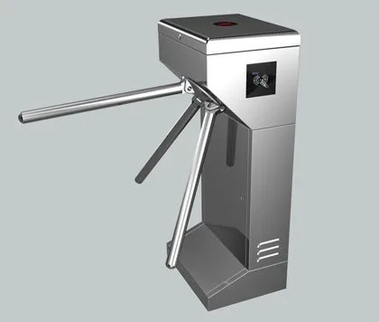 fast passing waist height  tripod turnstile for security device