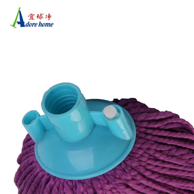 Easy used microfiber thread floor cleaning WET mop head refill