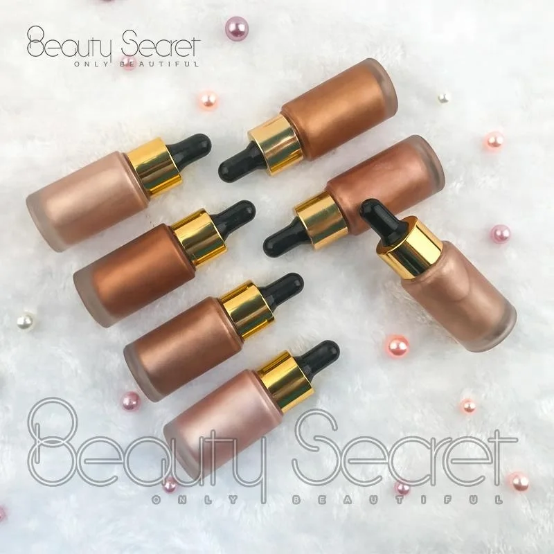 
Private Label Long Lasting 7 Color Face Foundation Liquid Contour Liquid Highlighter Makeup 