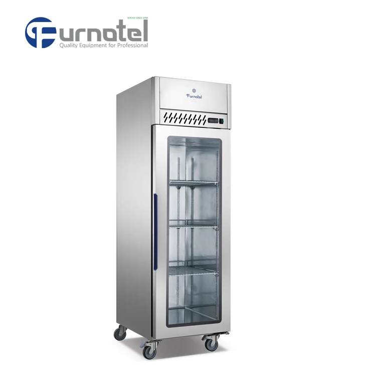 Hotel Single Door Industrial Chiller Refrigerator Freezer
