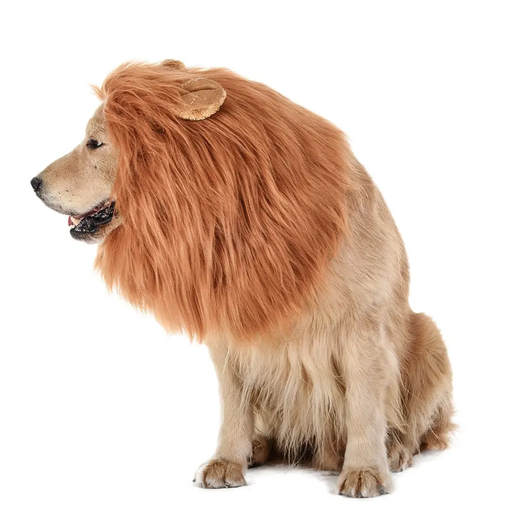 High Quality Factory Realistic and Funny Hair Party Festival Dog Lion Mane