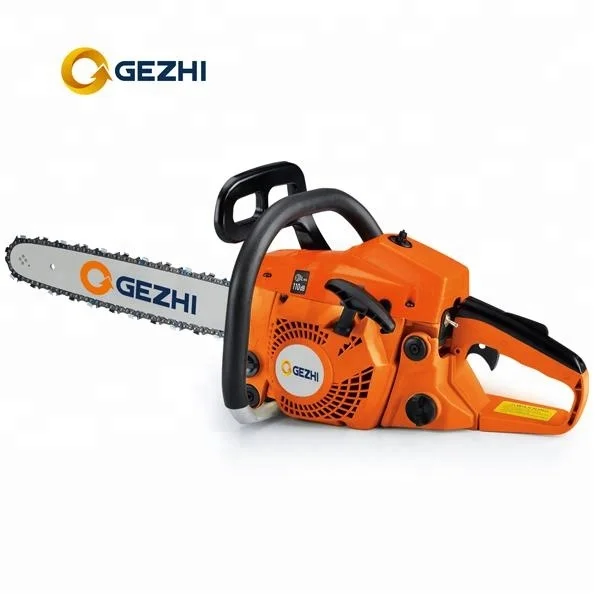 guide bar 20inch  high quality low price China portable gas chainsaws 52cc ce chain saw