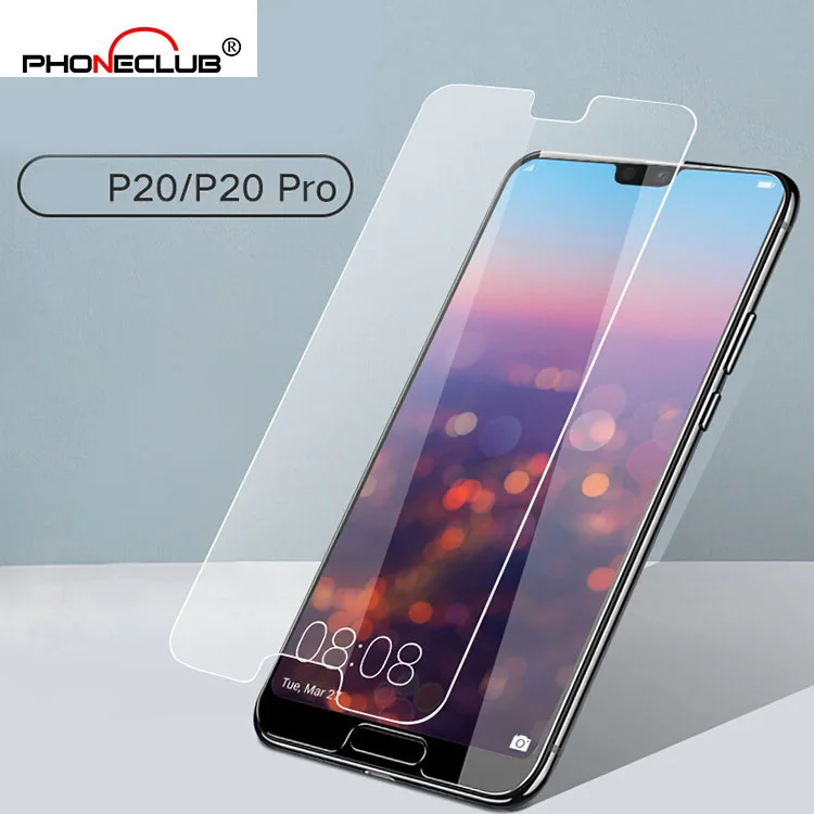 
9H 2.5D 0.3mm full transparent Tempered Glass Screen Protector For Huawei P20/P20 Pro cell phone Screen protector 