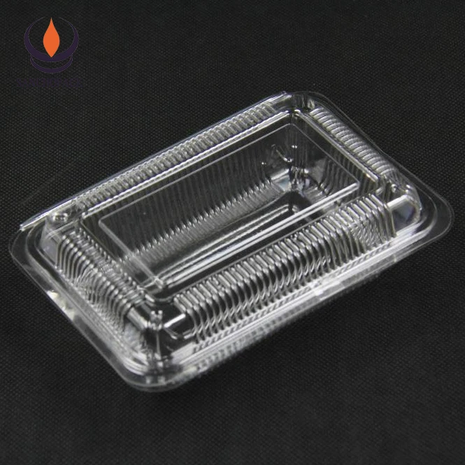 
Rectangular Transparent PET Blister Clamshell Packaging Fruits Box 