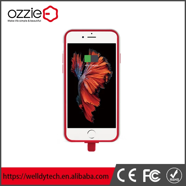 Оптовая 3000 мАч емкость открытый portable power bank аккумуляторная батарея зарядное устройство кейс для iphone