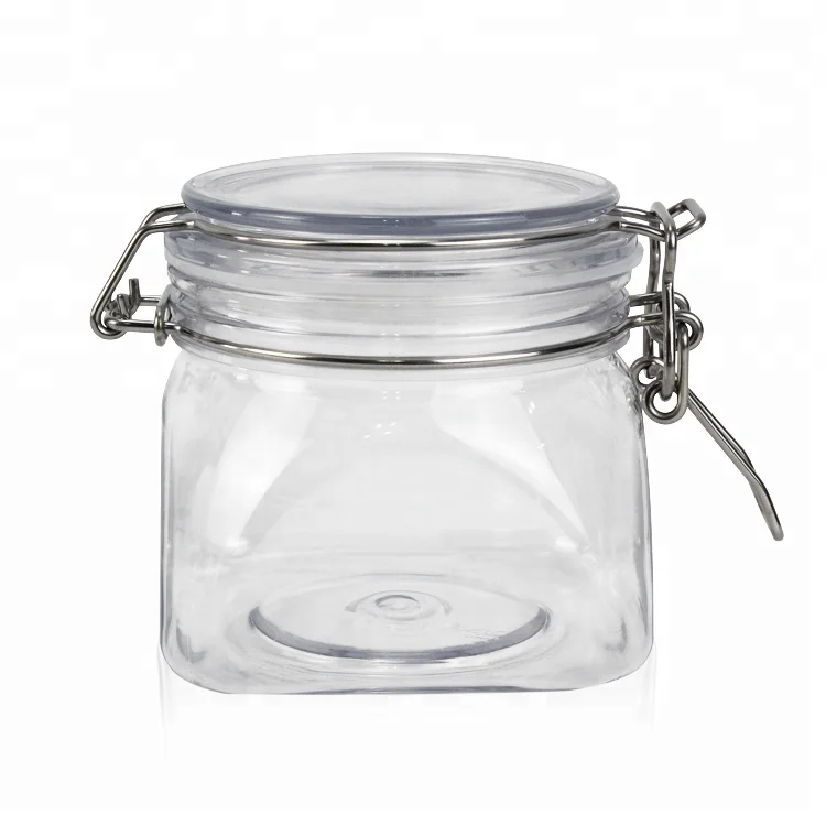 Jar Packaging Container Pomadtransparentrhdped Plastic 5ml 15 Ml 100 Ml 250 Ml 500 Ml 600ml 700ml 4 Oz 8 Oz Skin Care PET CN;GUA