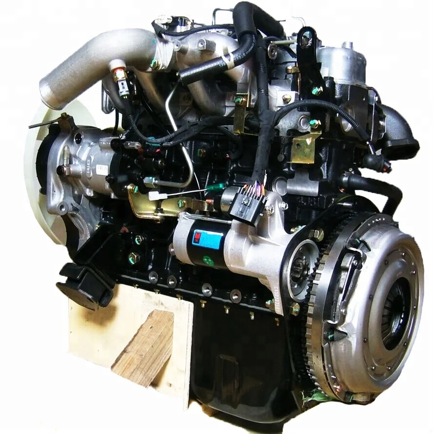 Cheap price 4 cylinders complete engine assembly 4JB1 4JB1T for isuzu pickup truck boat motor auto parts