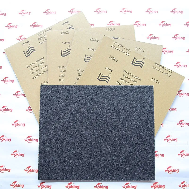 
waterproof abrasive paper for glass 